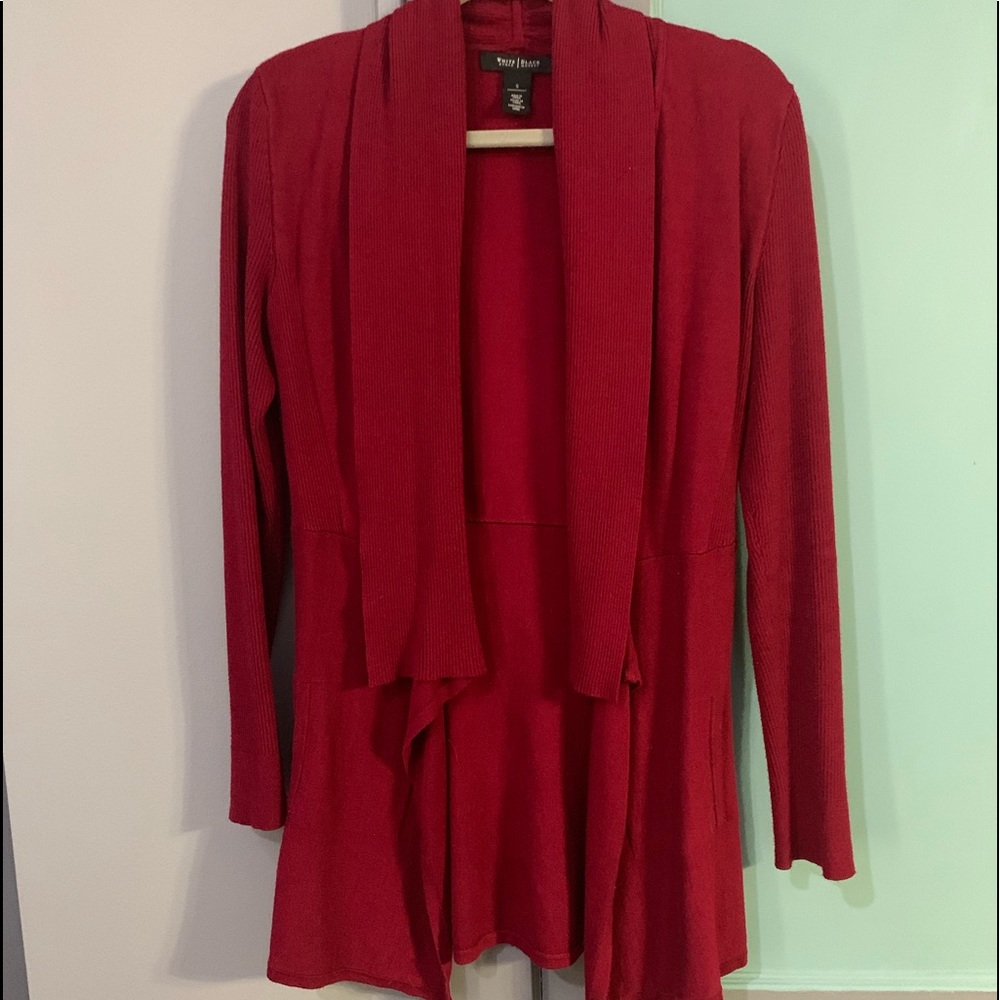 WHBM Signature shawl sweater